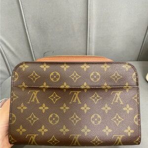 Louis Vuitton Brown Monogram Pouch
